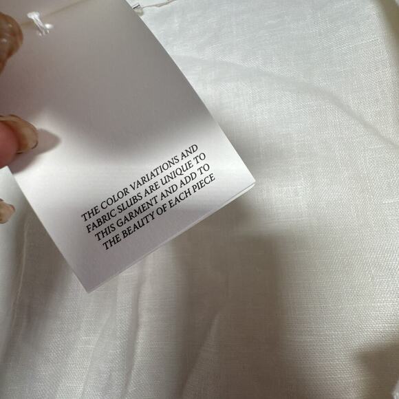 Xirena Layla White Linen Jacket Size XS New - Picture 7 of 16